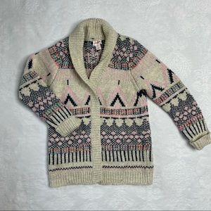 Girls Cat & Jack Open Cardigan Sweater 5T